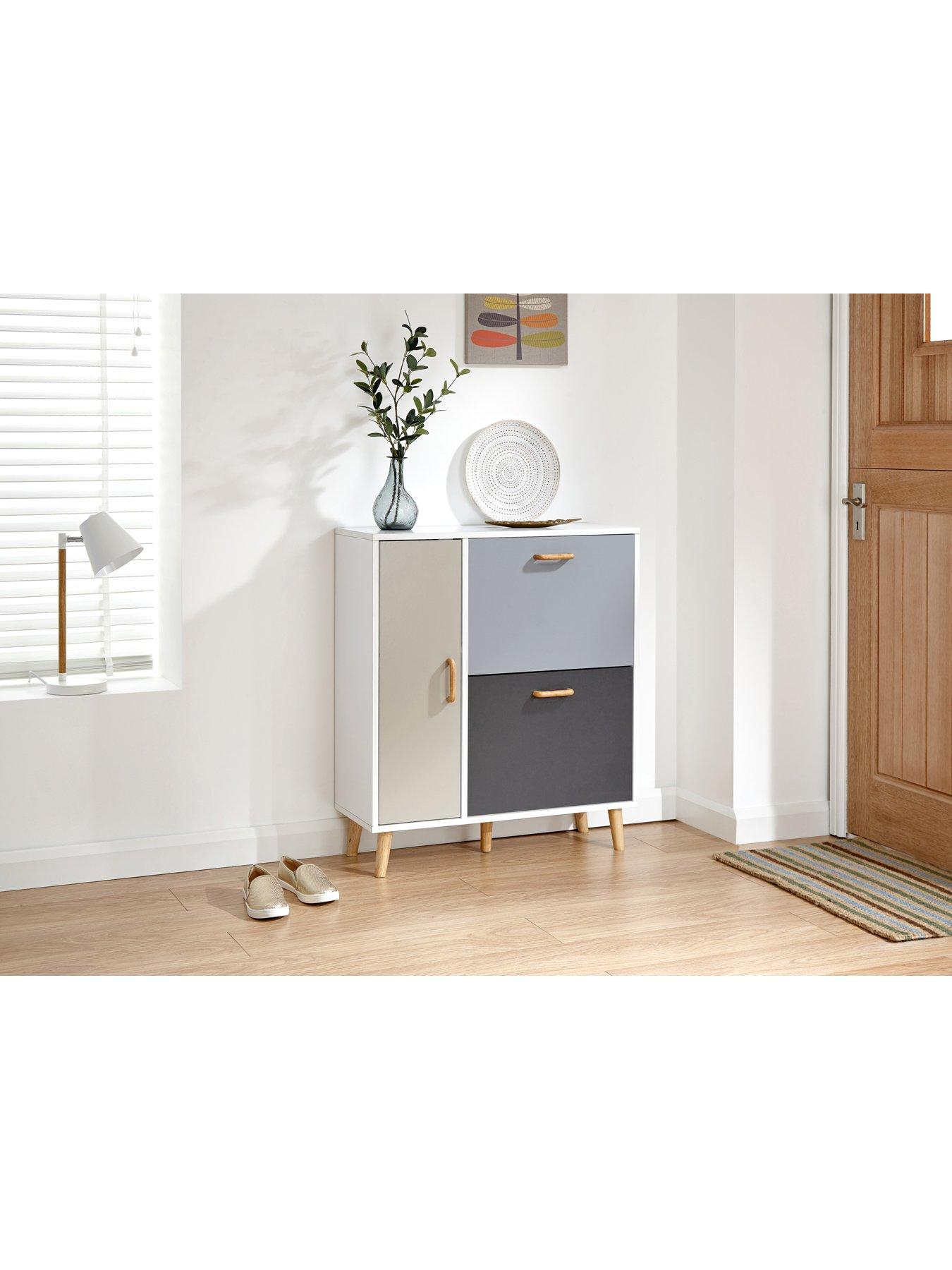 Product photograph of Gfw Delta Shoe Cabinet from very.co.uk