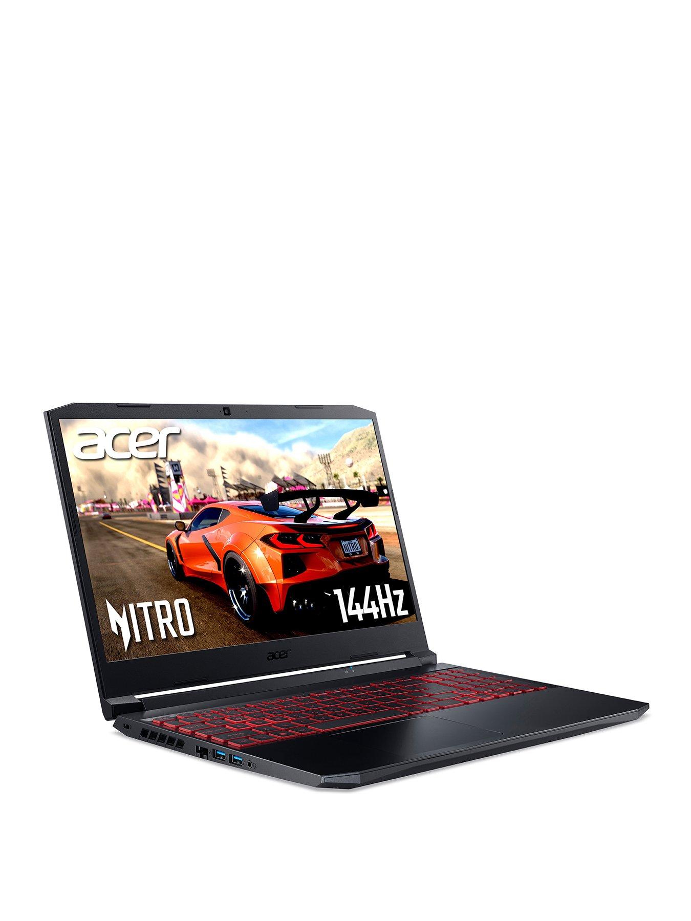 Acer Nitro 5 AN515-57 Gaming Laptop - 15.6in FHD 144Hz, Intel Core i5,  NVIDIA GeForce RTX 3050 Ti, 8GB RAM, 512GB SSD | very.co.uk