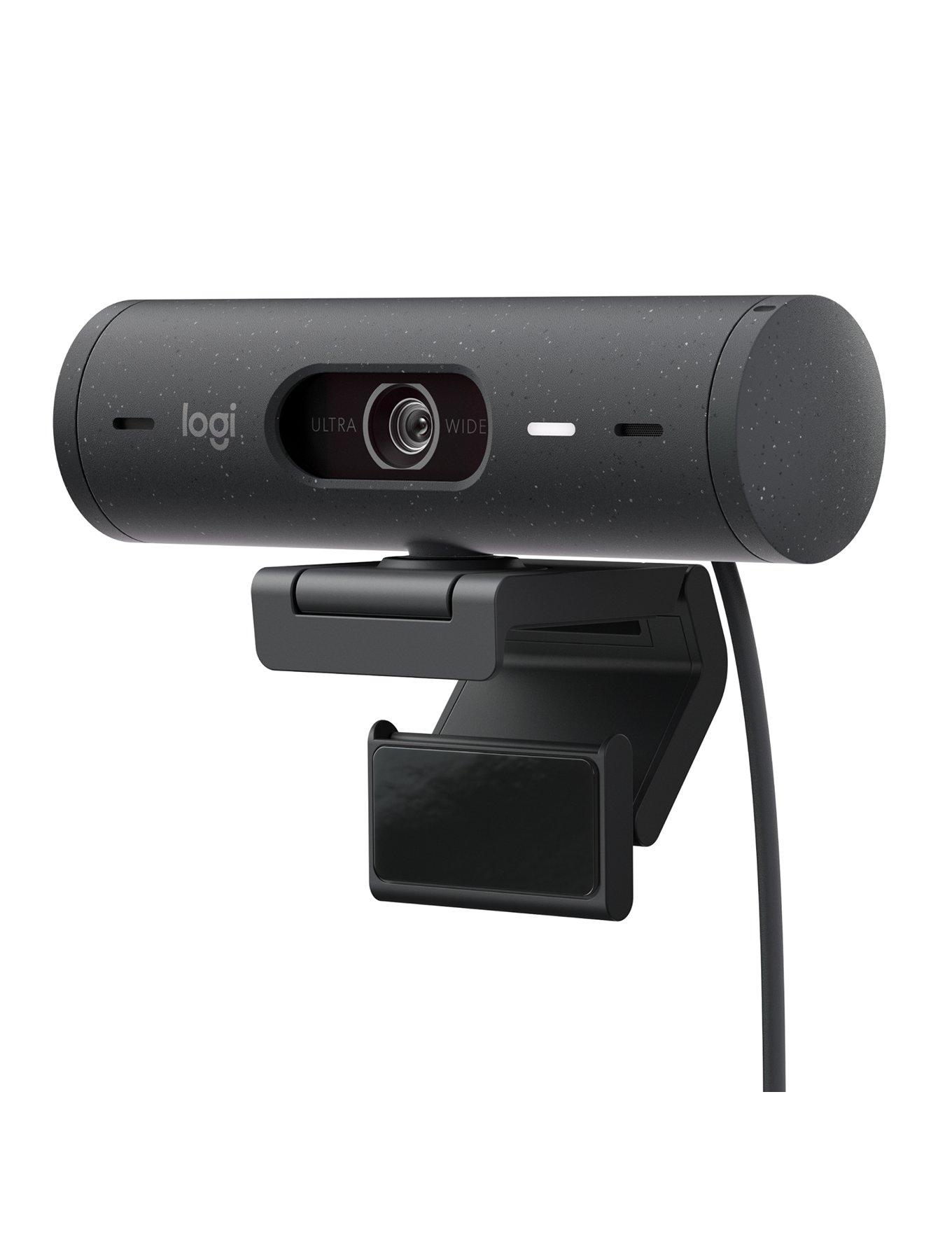 Image 1 of 8 of Logitech Brio 500 Full HD Webcam, USB-C Cable, Works with Teams, Google Meet, Zoom