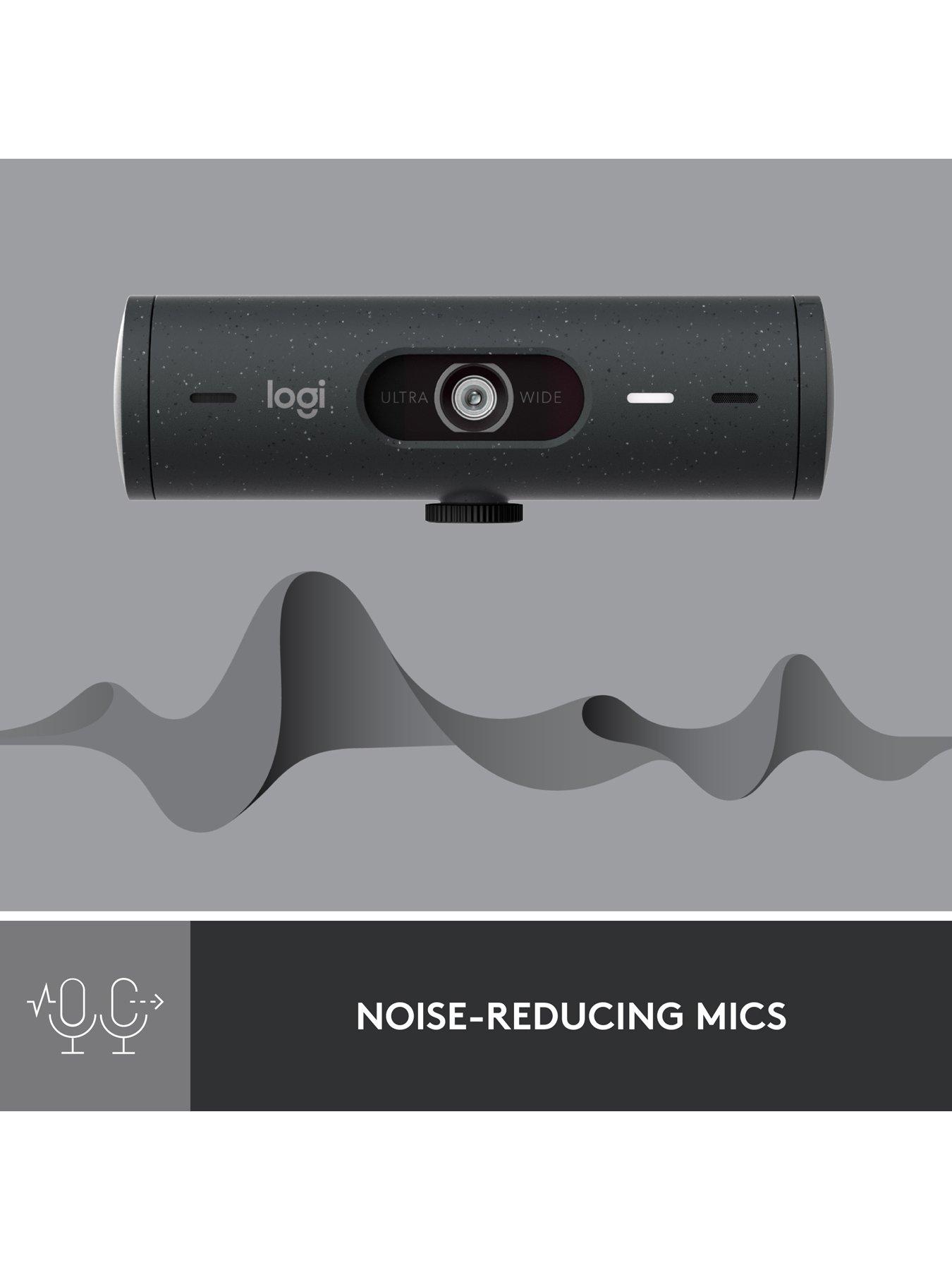 Image 4 of 8 of Logitech Brio 500 Full HD Webcam, USB-C Cable, Works with Teams, Google Meet, Zoom