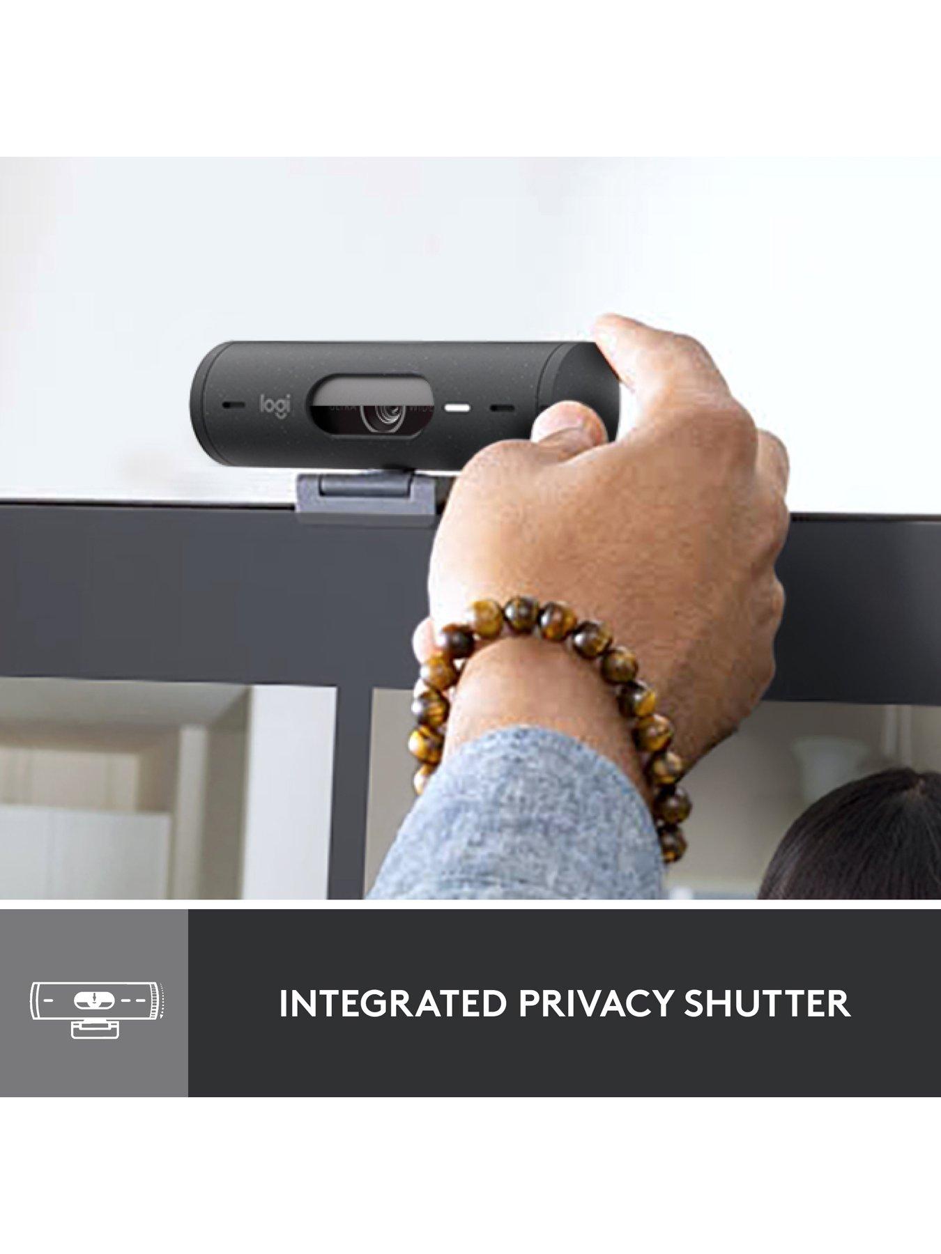 Image 6 of 8 of Logitech Brio 500 Full HD Webcam, USB-C Cable, Works with Teams, Google Meet, Zoom