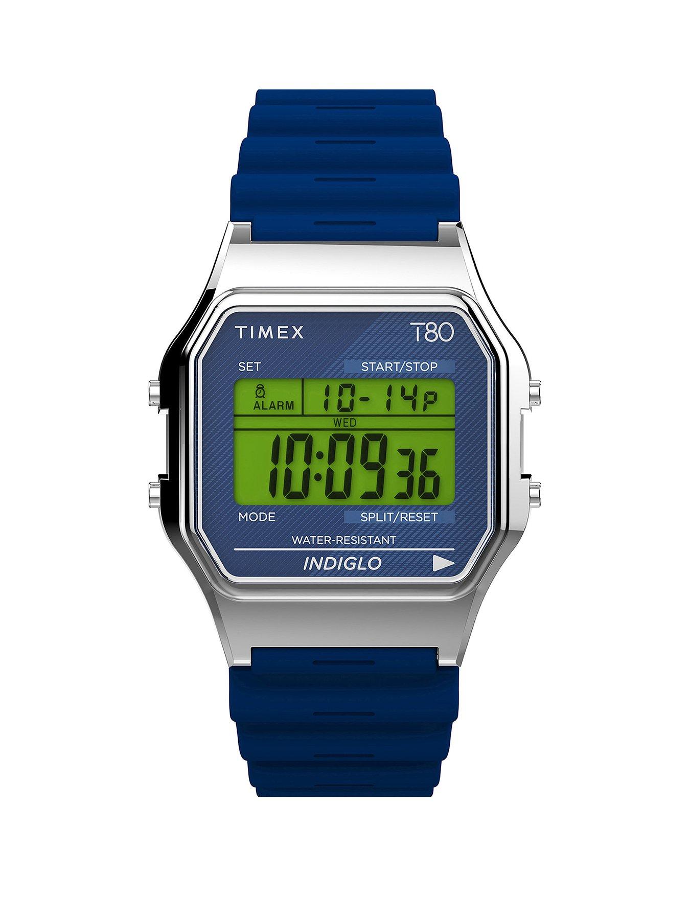 Product photograph of Timex Special Projects T80 Resin Men S Watch from very.co.uk