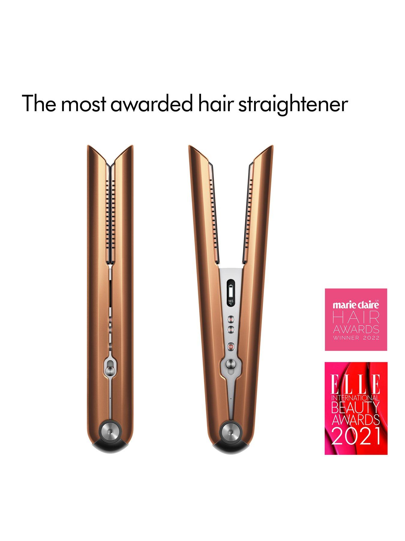 Image 3 of 8 of Dyson Corrale&trade; Cordless Hair Straightener - Nickel &amp; Copper
