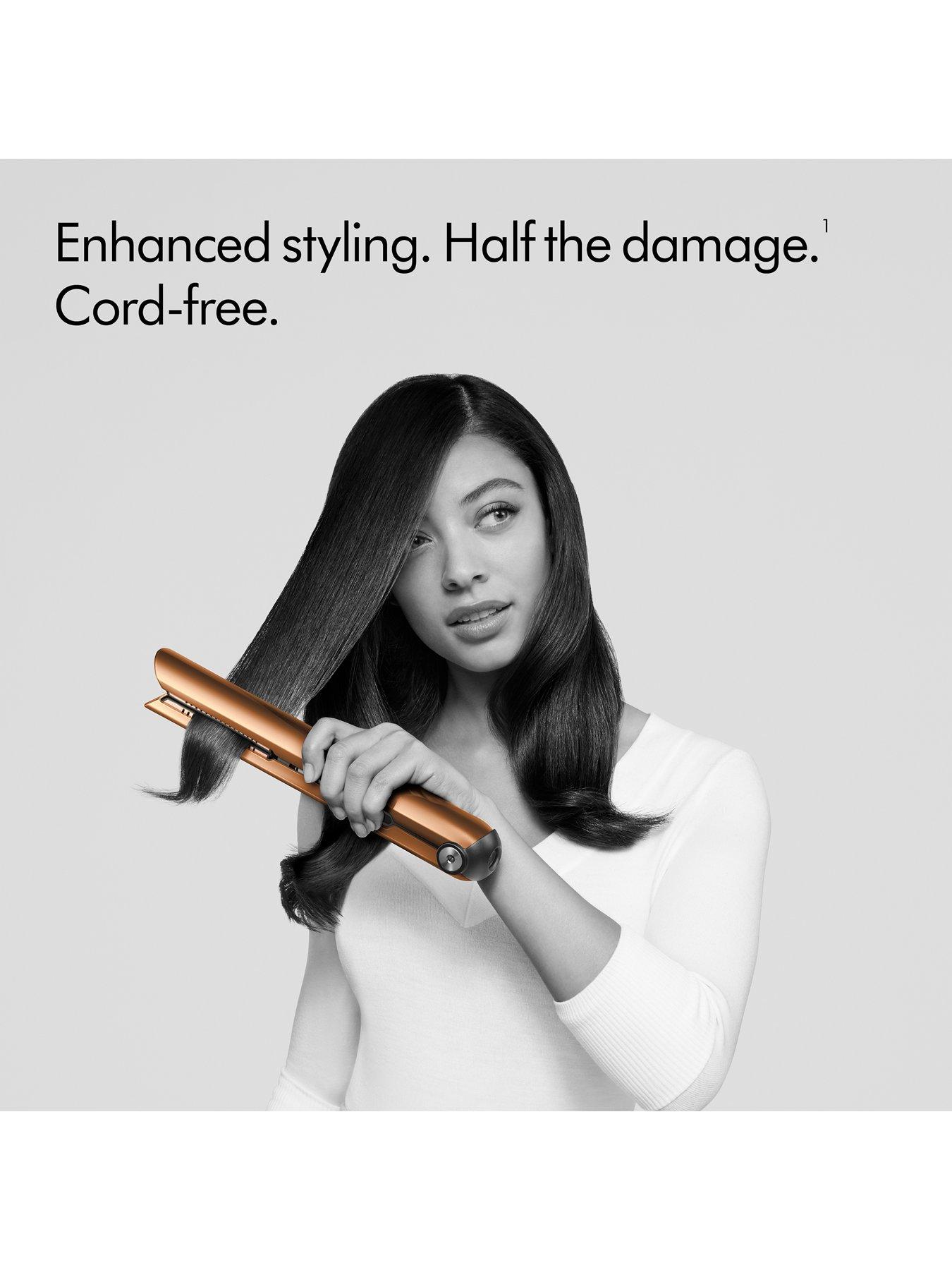 Image 5 of 8 of Dyson Corrale&trade; Cordless Hair Straightener - Nickel &amp; Copper