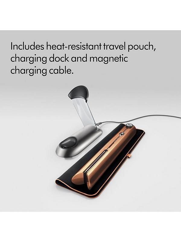 Image 7 of 7 of Dyson Corrale Cord-Free Straightener&nbsp;-&nbsp;Copper