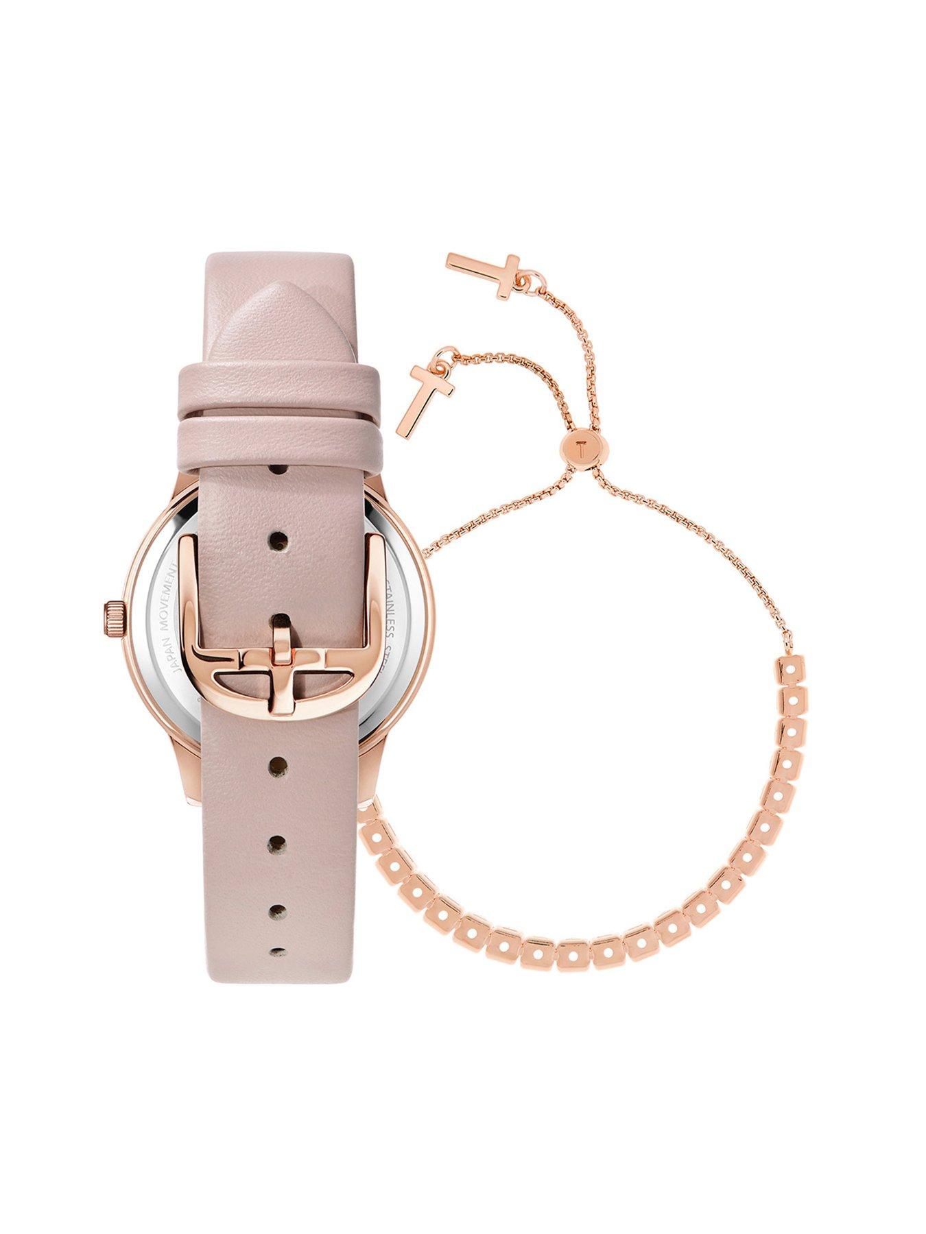 Ted baker rose gold belt deals