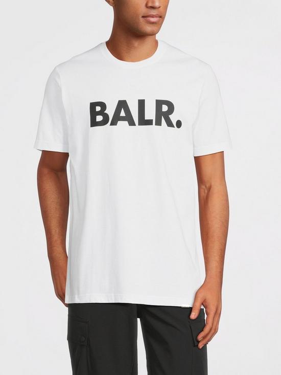 front image of balr-brand-straight-t-shirt-whitenbsp