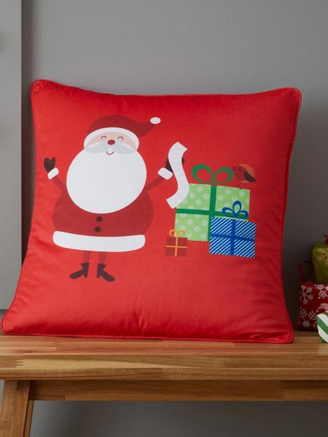catherine-lansfield-santarsquos-christmas-presents-cushion
