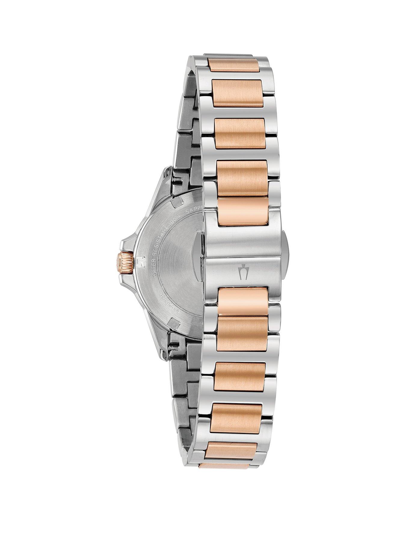 Bulova Ladies Marine Star Diamond Watch Very