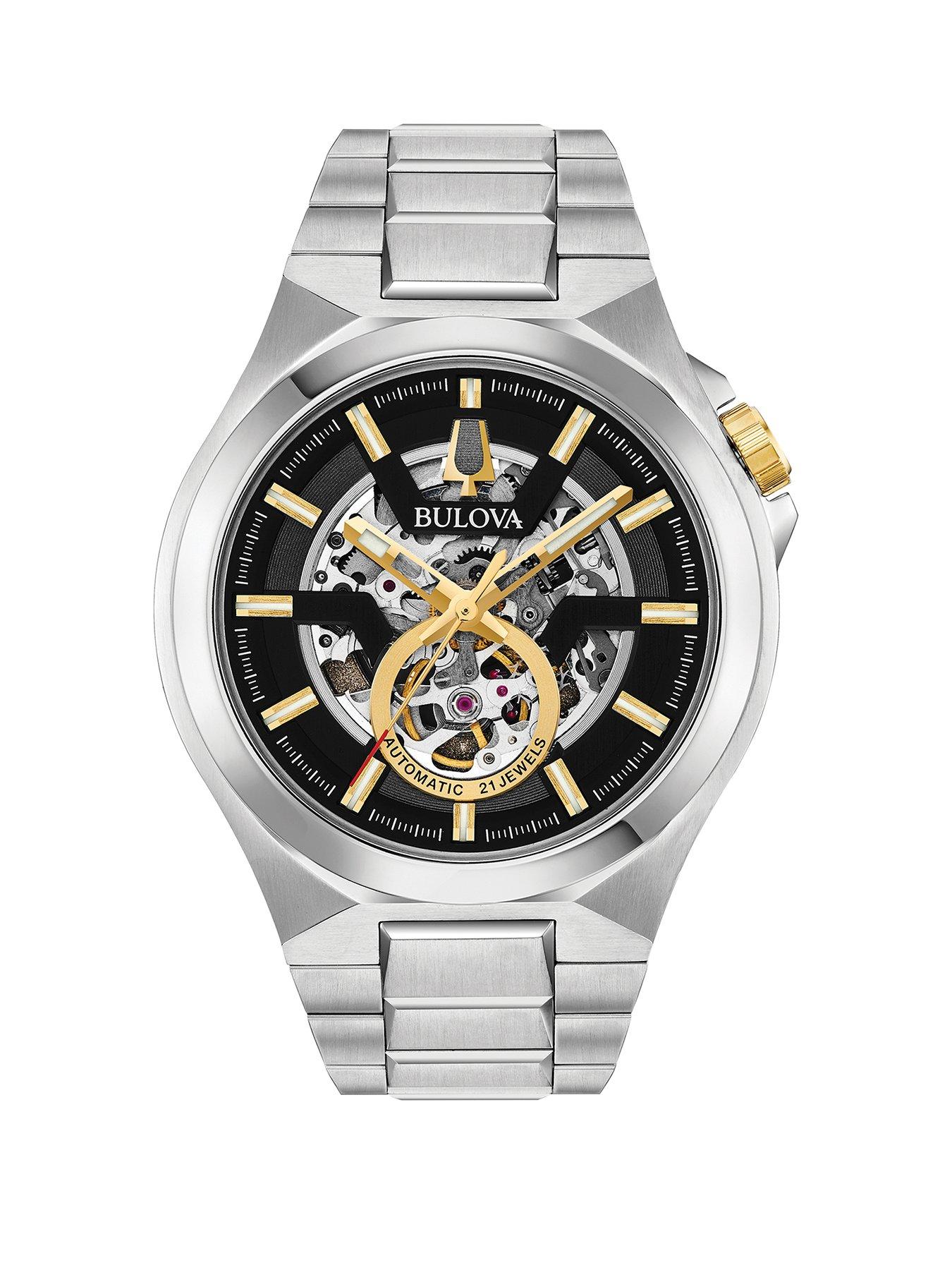 Bulova Men s Classic Maquina Stainless Steel Watch Very