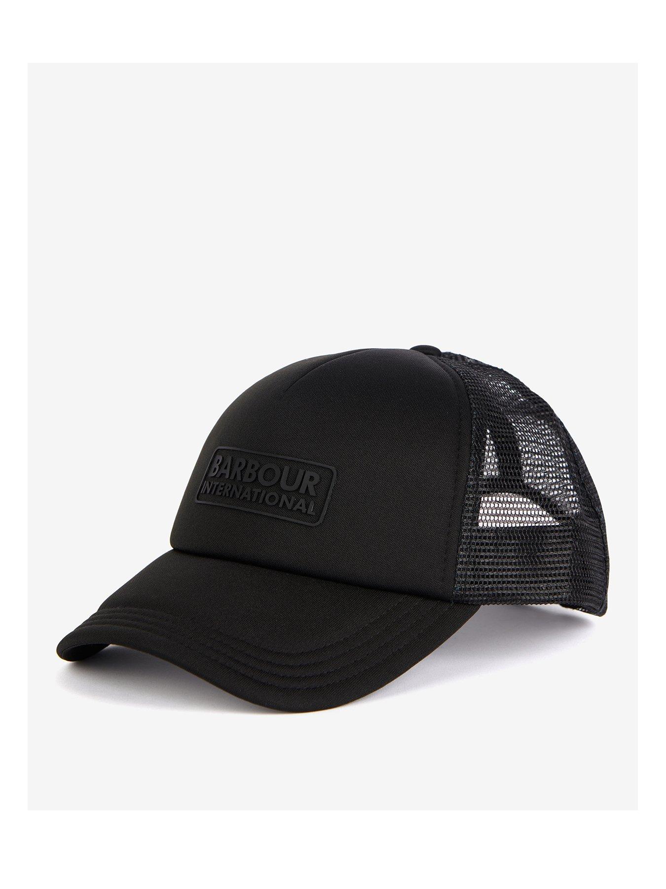 Barbour International: International Heli Mesh Trucker Cap - Black