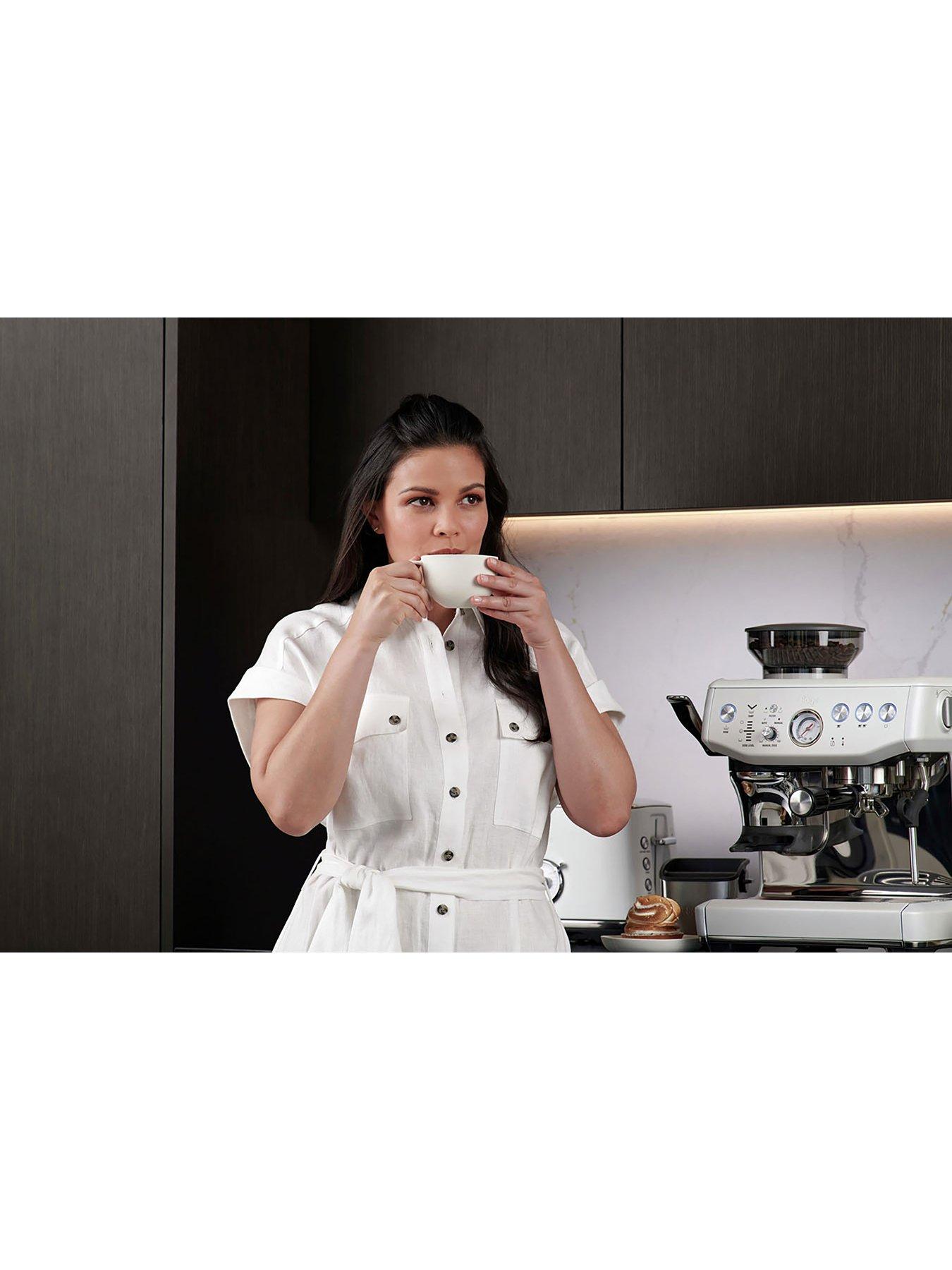 Image 5 of 7 of Sage the Barista Express Impress Coffee Machine -&nbsp;Sea Salt