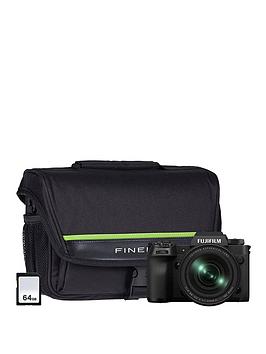 fujifilm x-h2 mirrorless digital camera kit with xf 16-80mm lens, system bag and 64gb sdxc card - black