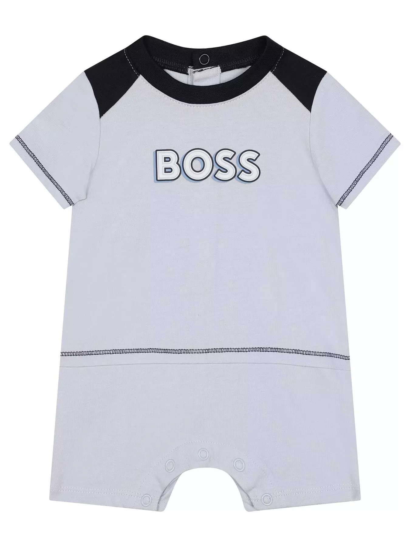 Boss Baby Grey Short Set Designer Wear