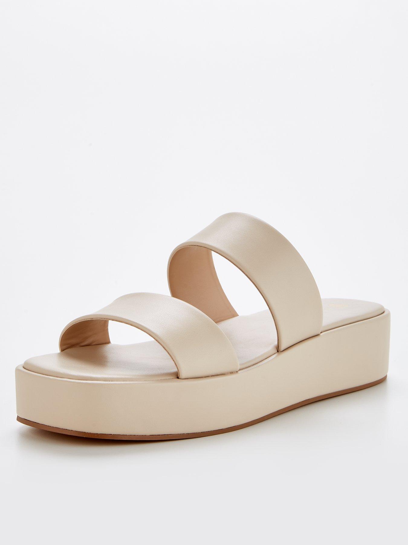 Low wedge mule store sandals