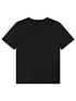  image of boss-boys-short-sleeve-large-logo-t-shirt-black