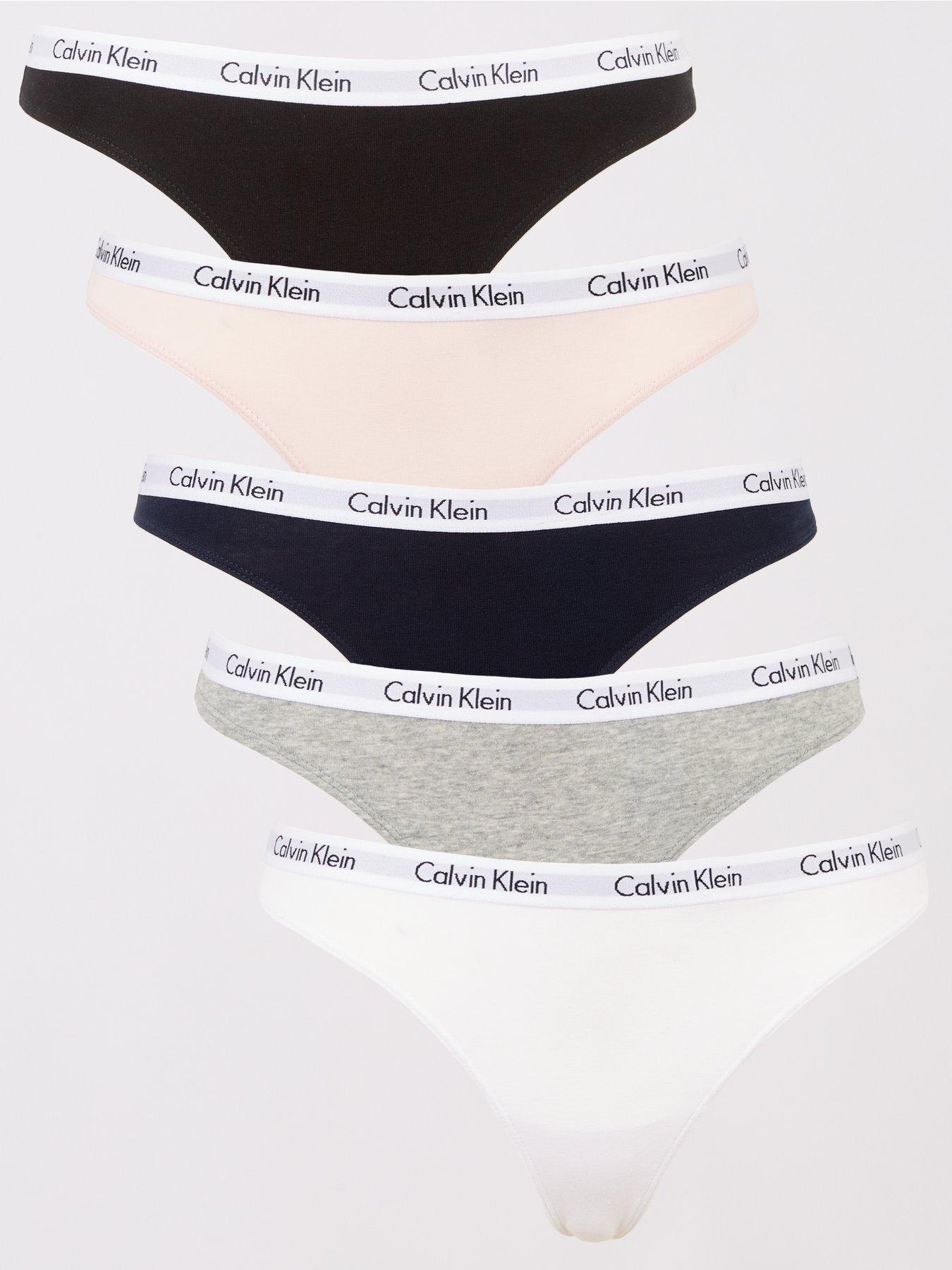 Calvin Klein Thong 5 Pack - Multi 