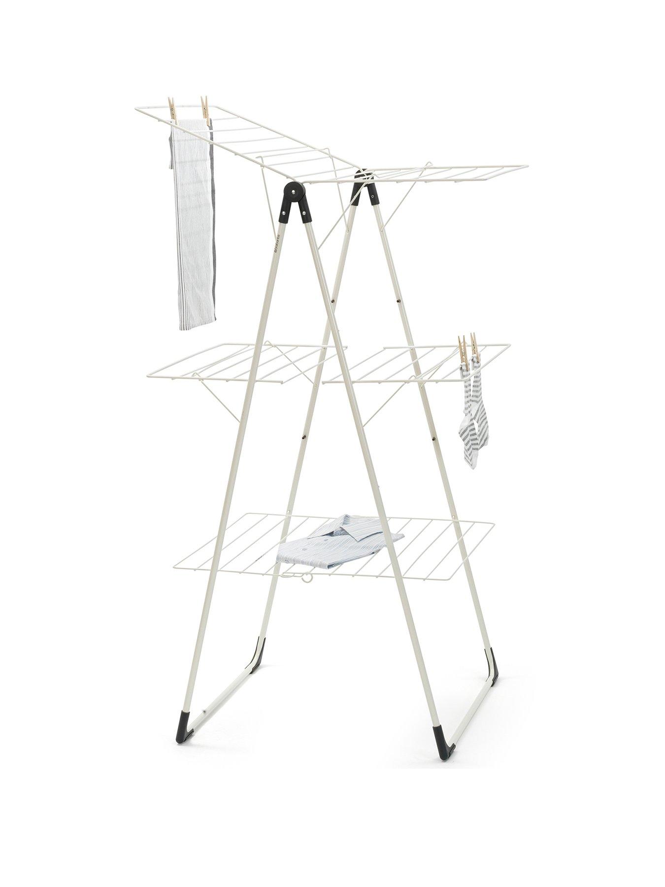 Product photograph of Brabantia Tower Drying Clothes Airer from very.co.uk