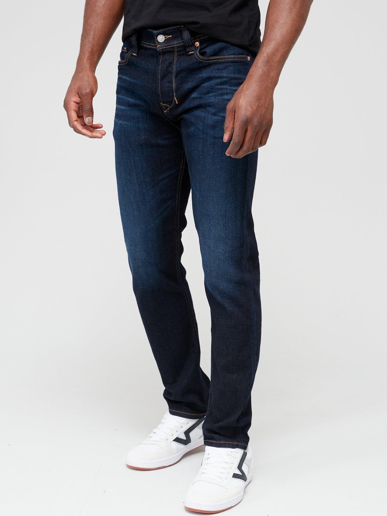 undefined 1986 Larkee-Beex Tapered Fit Jeans - Dark Blue