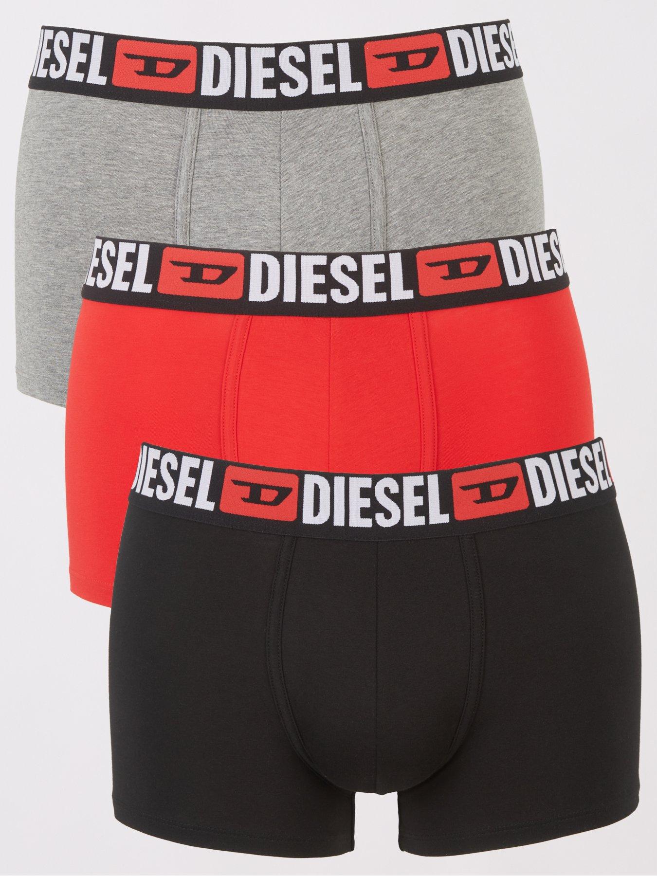 undefined 3-Pack Logo Waistband Boxers - Multi