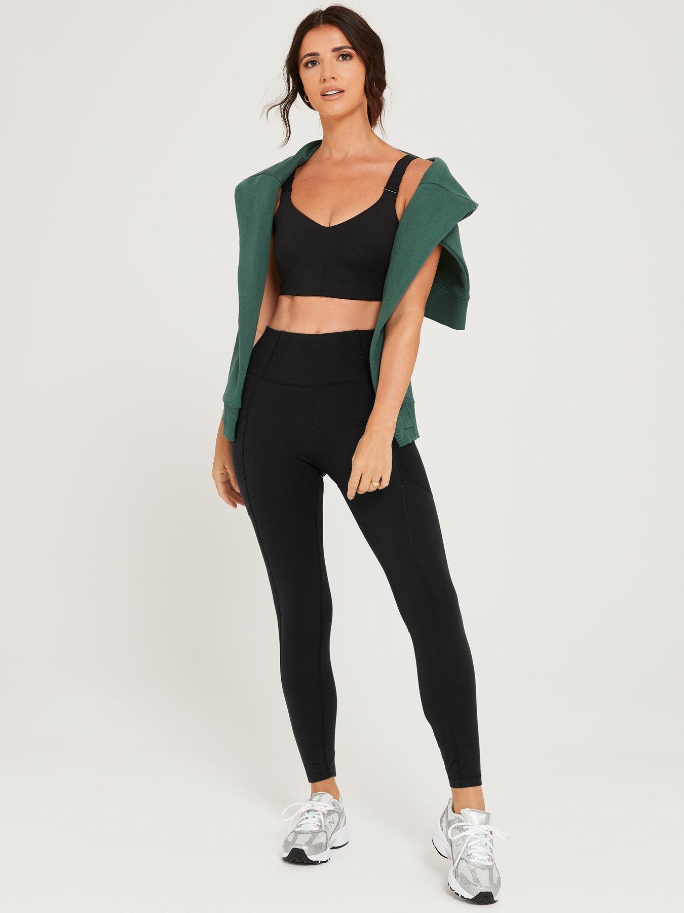 Lucy Mecklenburgh x V by Very Training Leggings Black