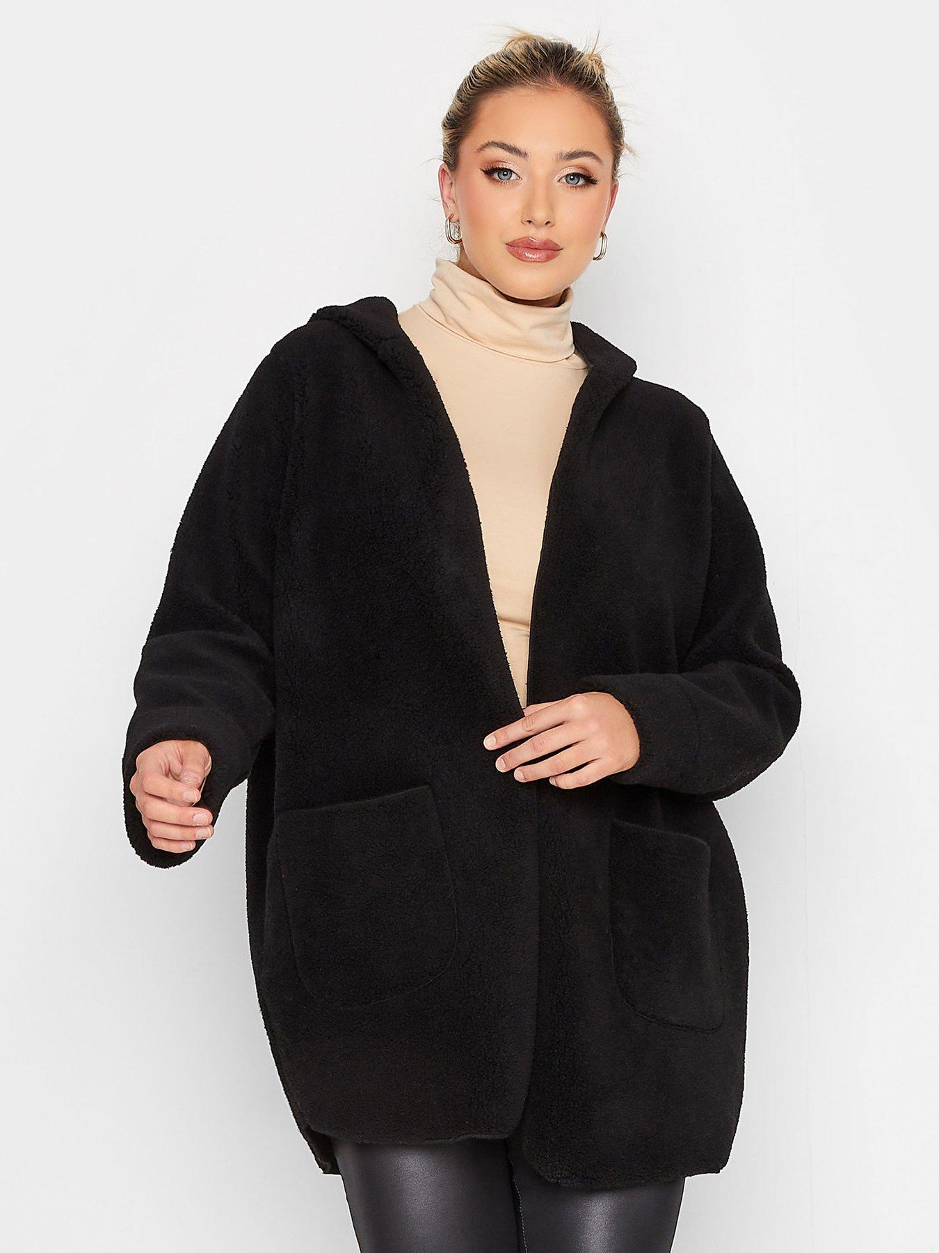 Black teddy coat uk best sale