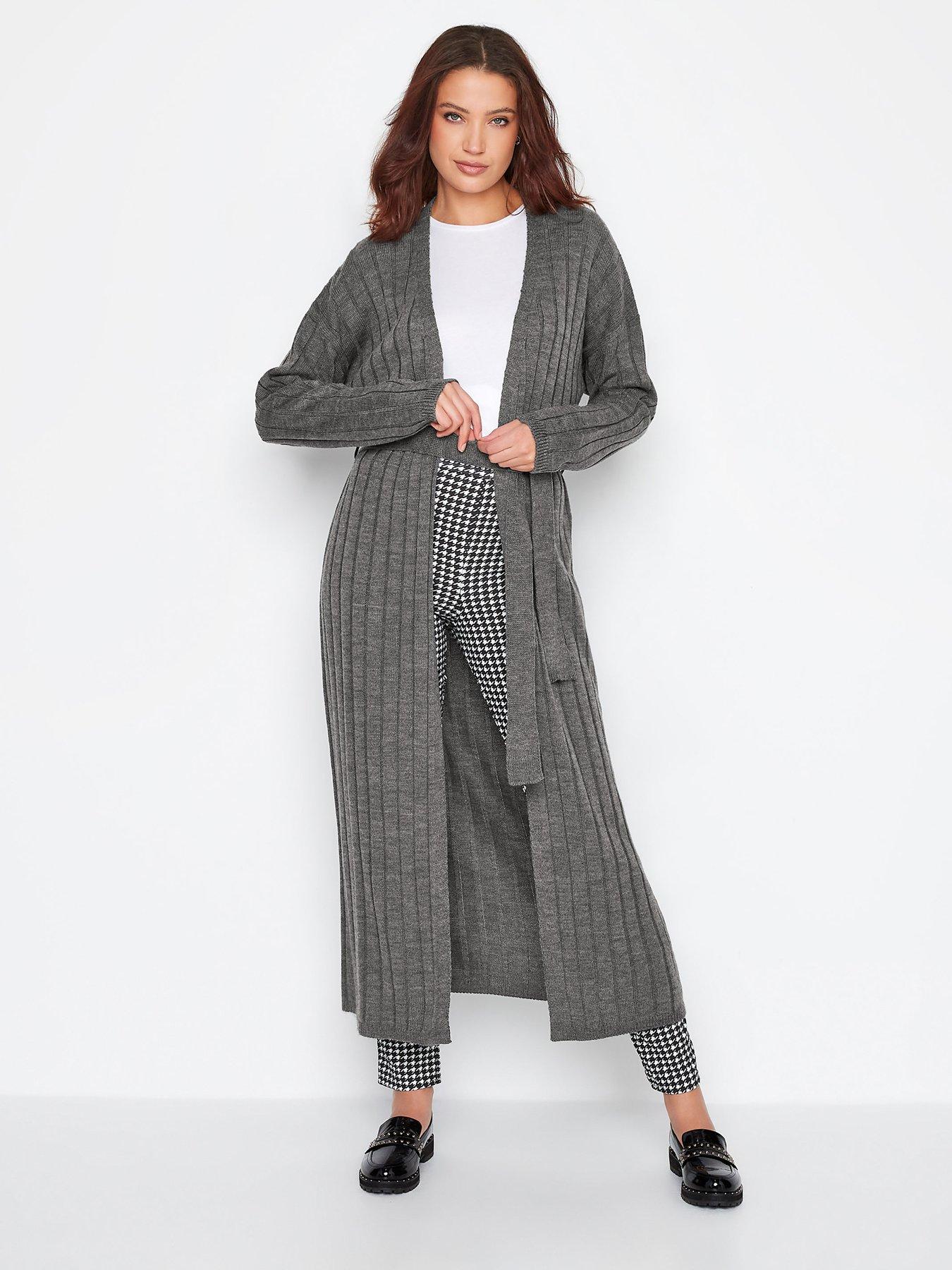 Grey hotsell longline cardigan