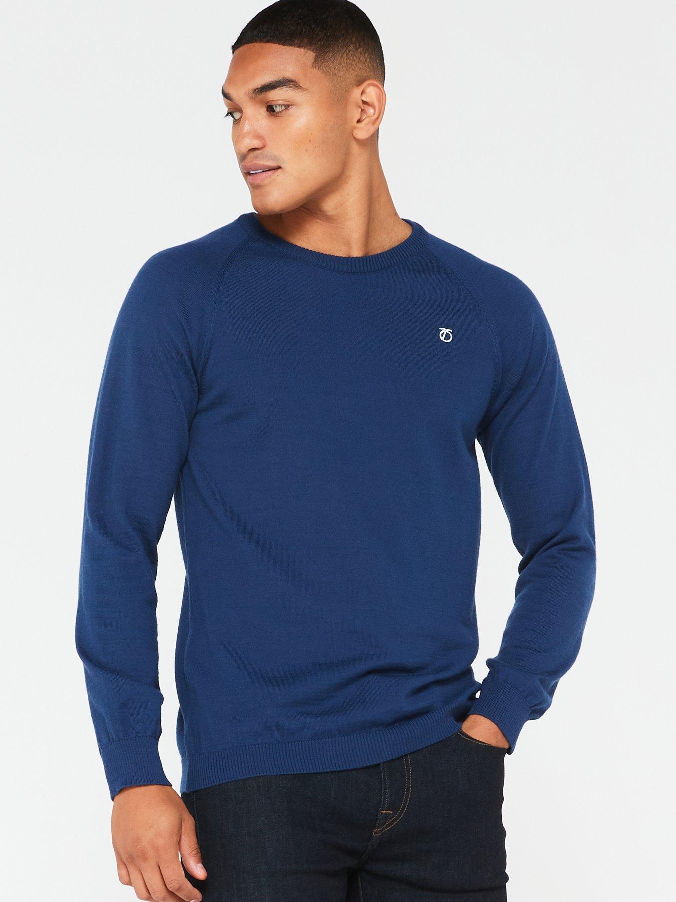 peter-werth-x-very-crew-neck-jumper-navy