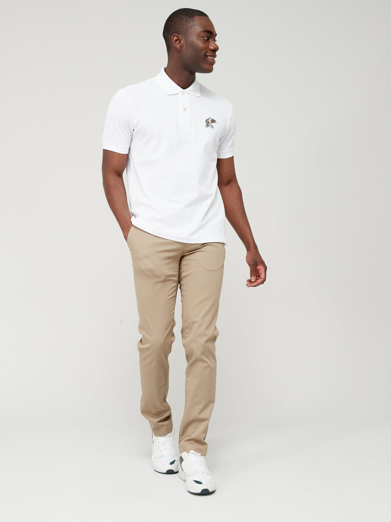 Lacoste slim fit deals chinos