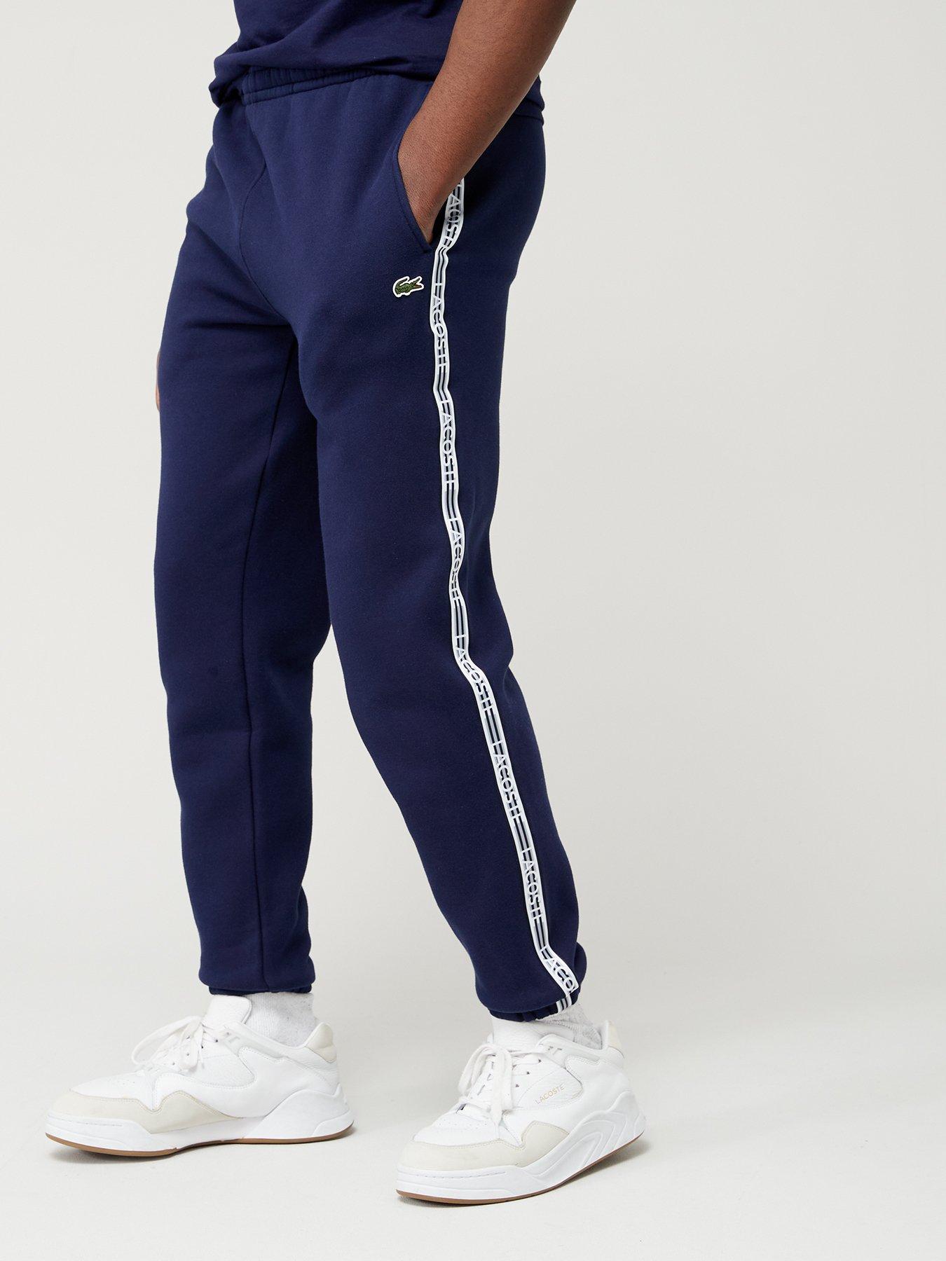 Lacoste store cuffed joggers