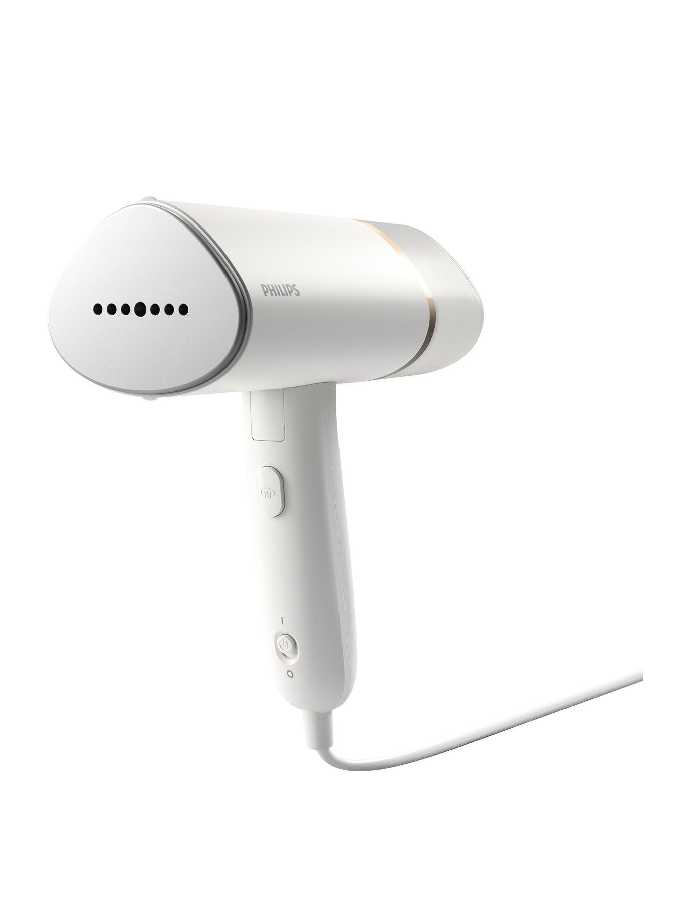 Product photograph of Philips Handheld Steamer S3000 White from very.co.uk