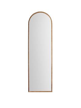 Product photograph of Gallery Olvera Arch Leaner Mirror from very.co.uk