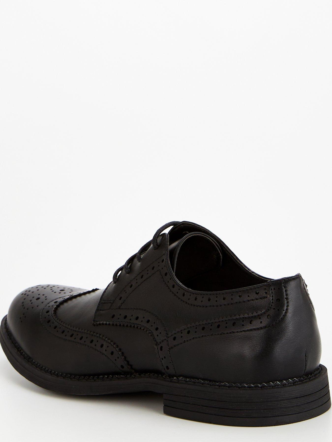 Mens sales black brogues