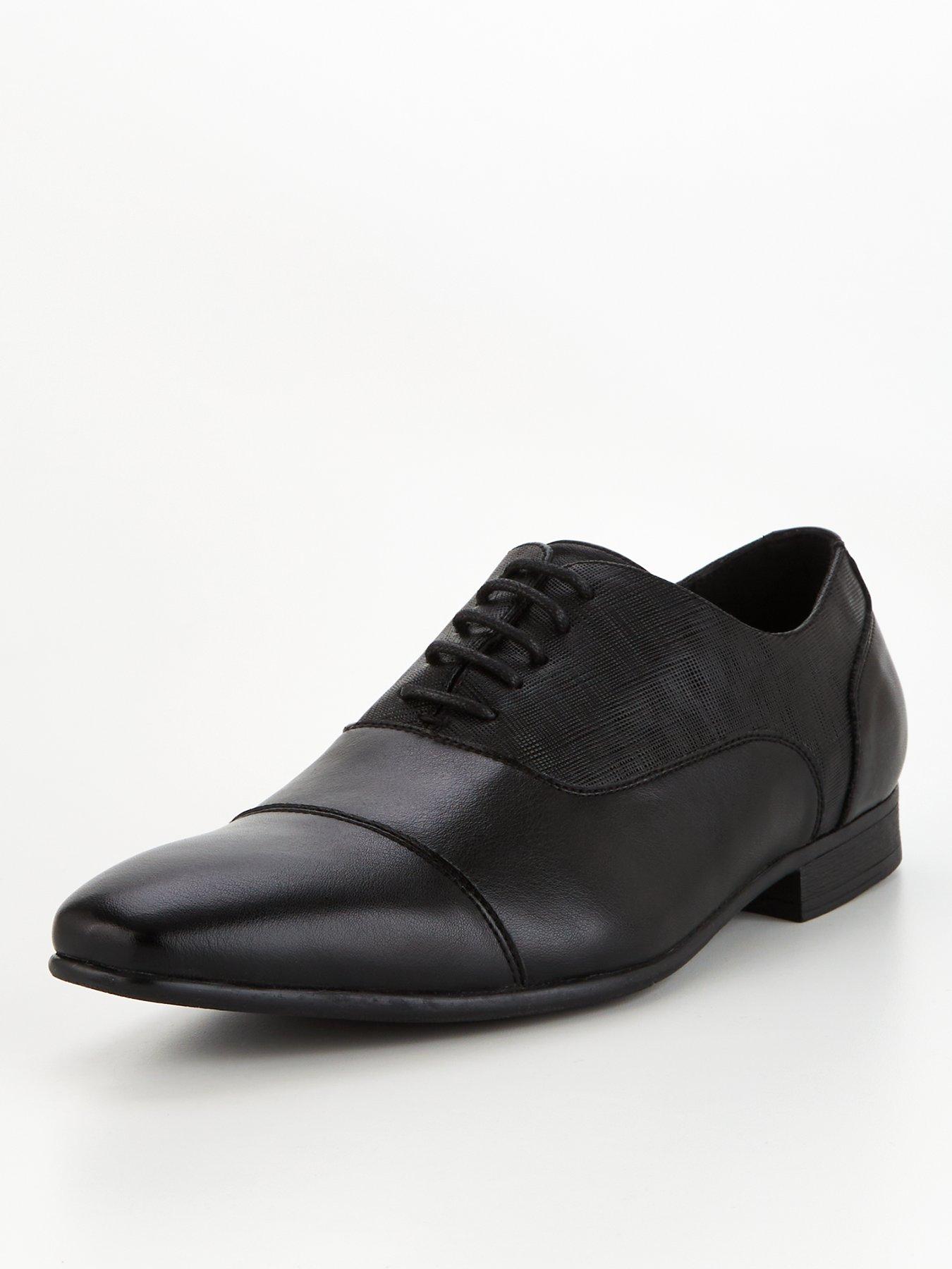 Black formal shoes without laces hotsell