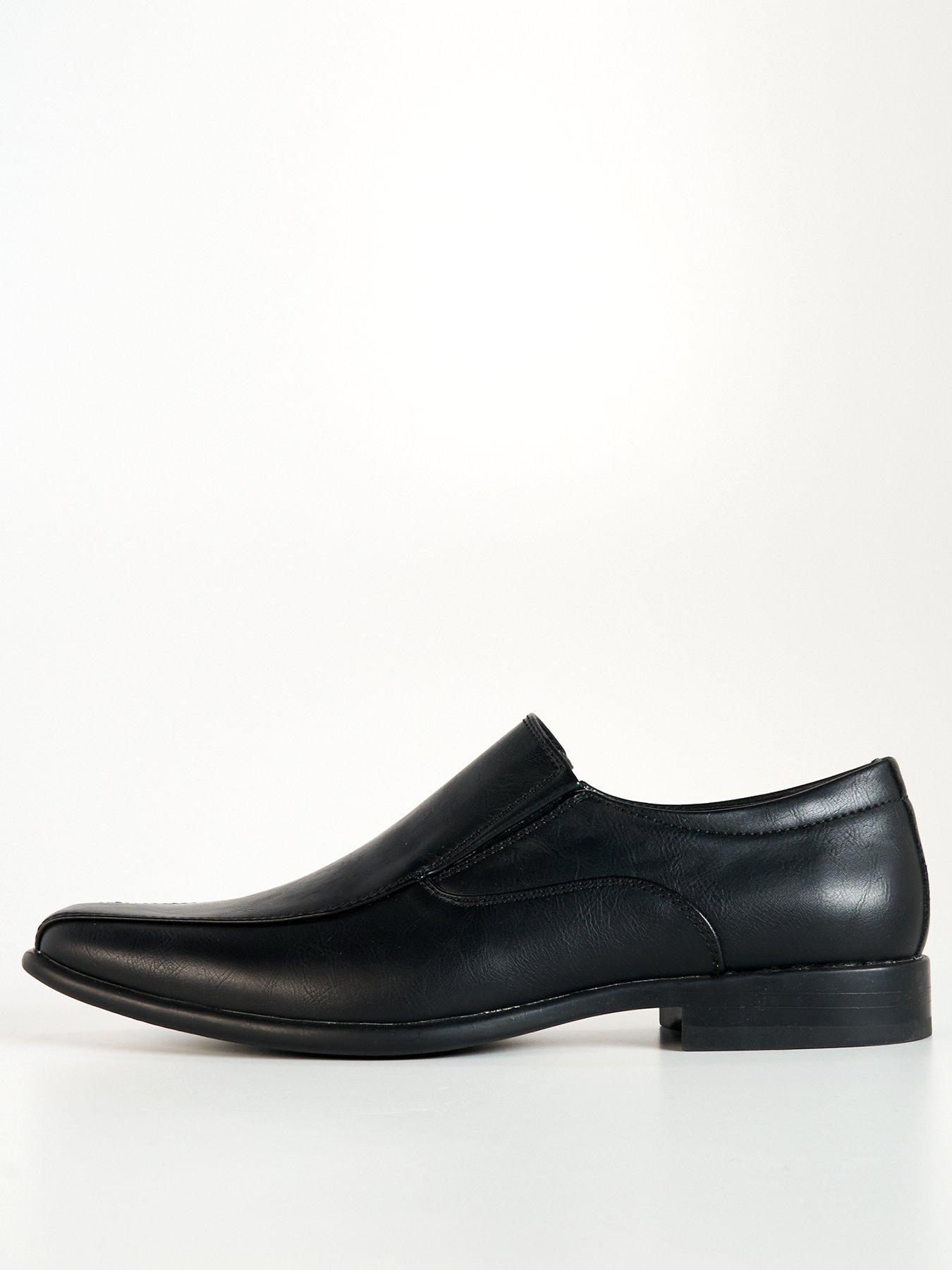 Mens oxford store slip on shoes