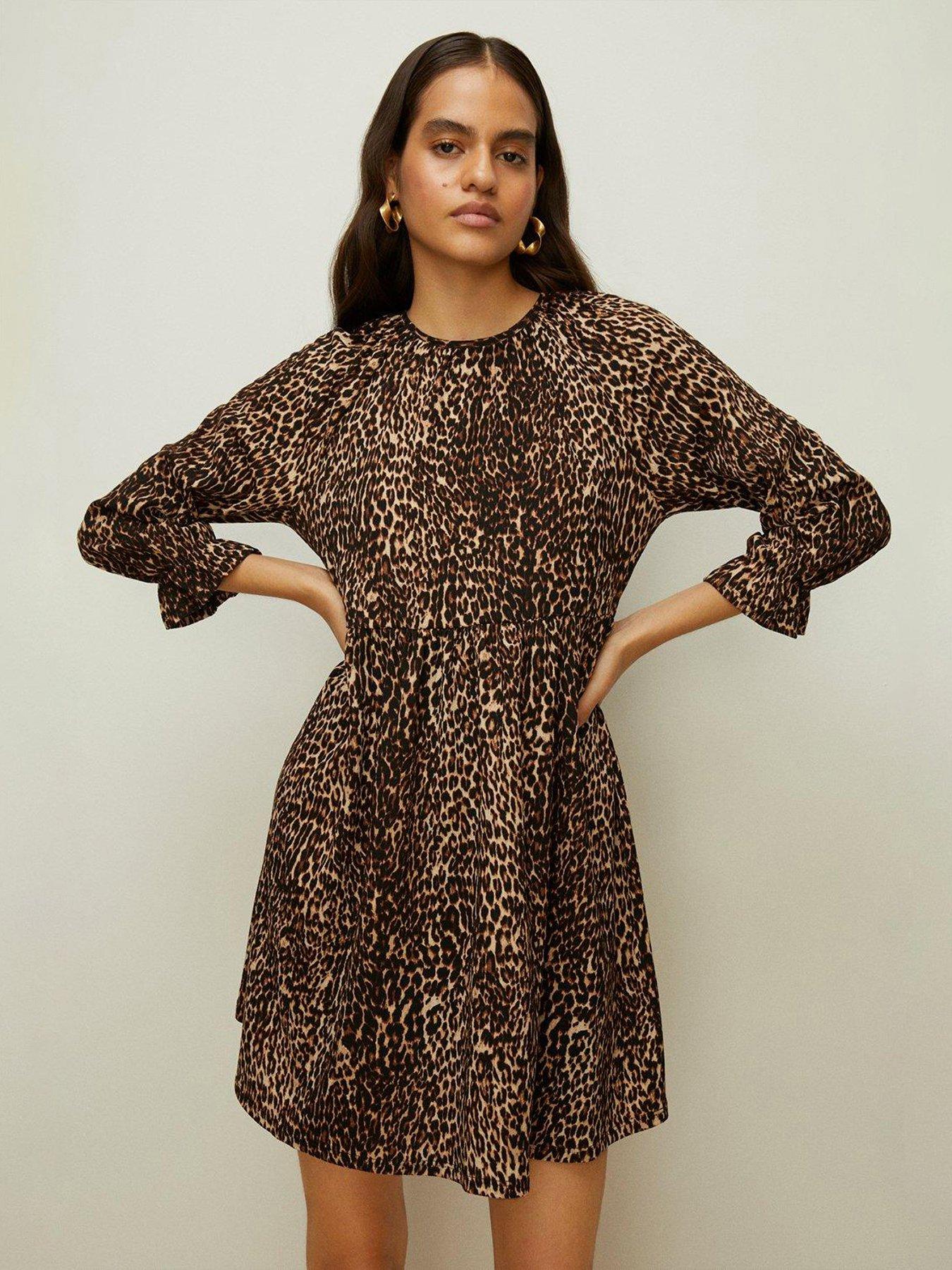 Oasis animal hotsell print dress