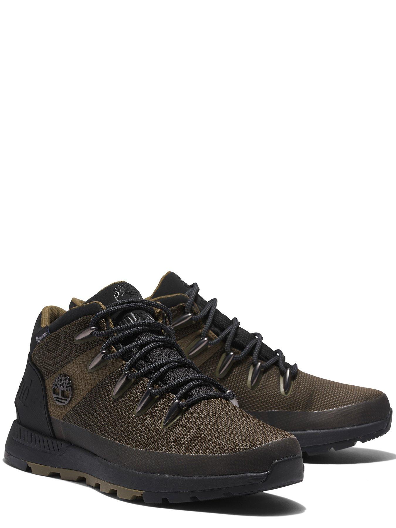 Image 2 of 4 of Timberland Sprint Trekker Mid Fabric Waterproof Boot - Green