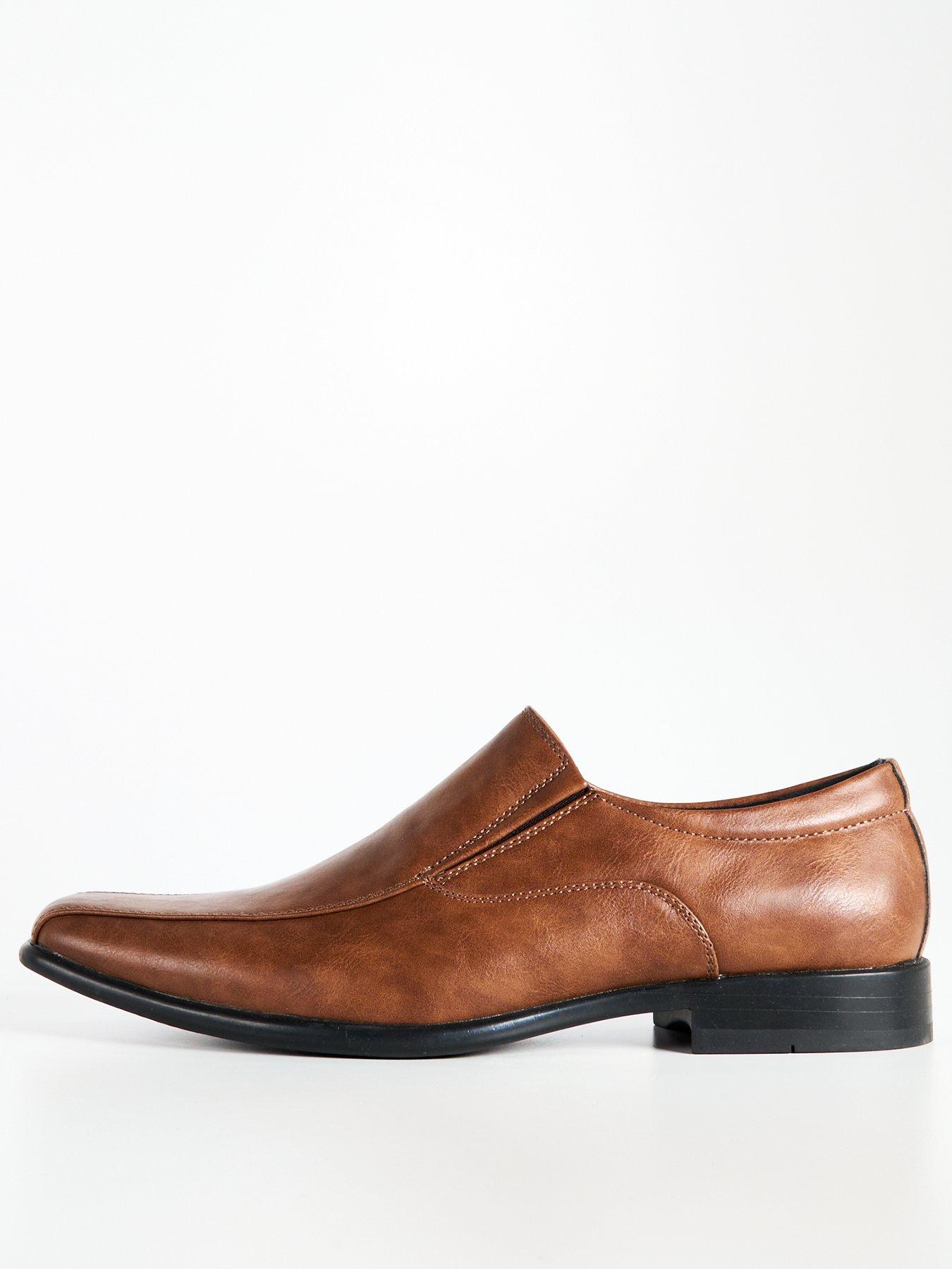 undefined Mens Formal Slip On Shoe - Standard - Brown