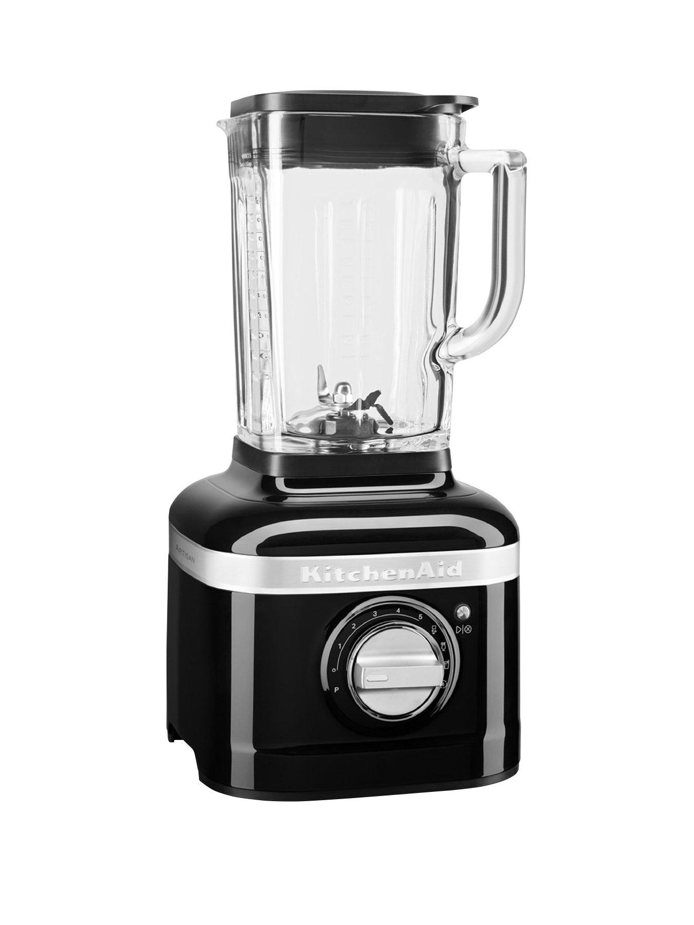 Product photograph of Kitchenaid K400 Blender- Onyx Black from very.co.uk