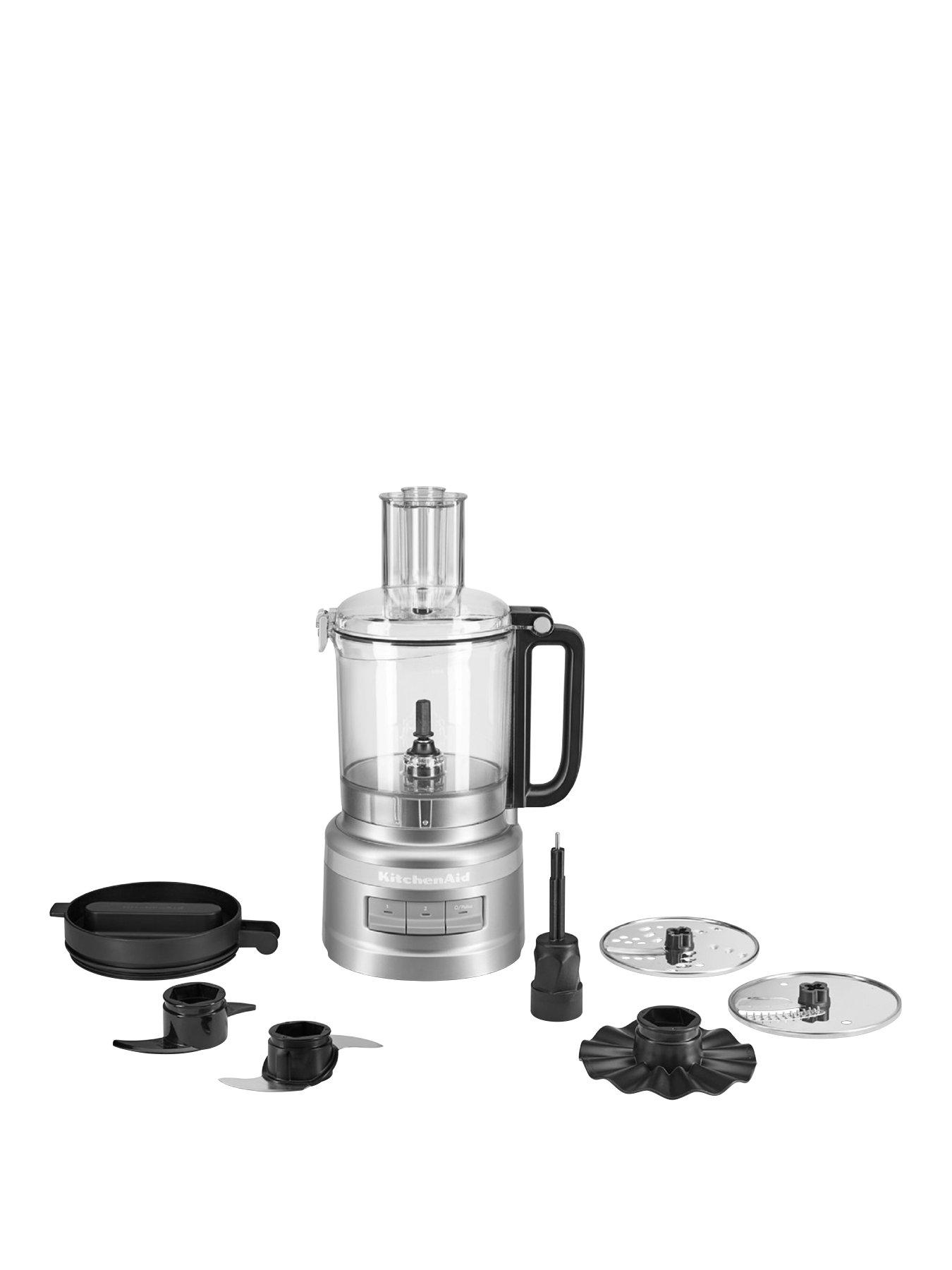Product photograph of Kitchenaid 2 1l Food Processor - Contour Silver from very.co.uk