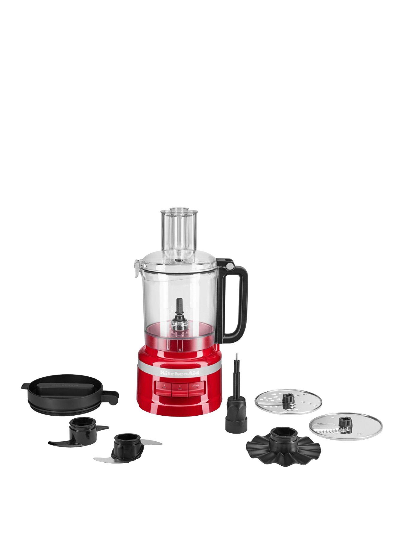 Product photograph of Kitchenaid 2 1l Food Processor - Empire Red from very.co.uk
