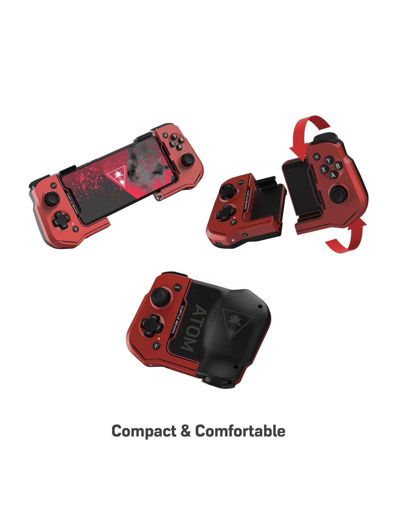 Image 4 of 8 of Turtle Beach Atom Mobile Gaming Controller Android Red