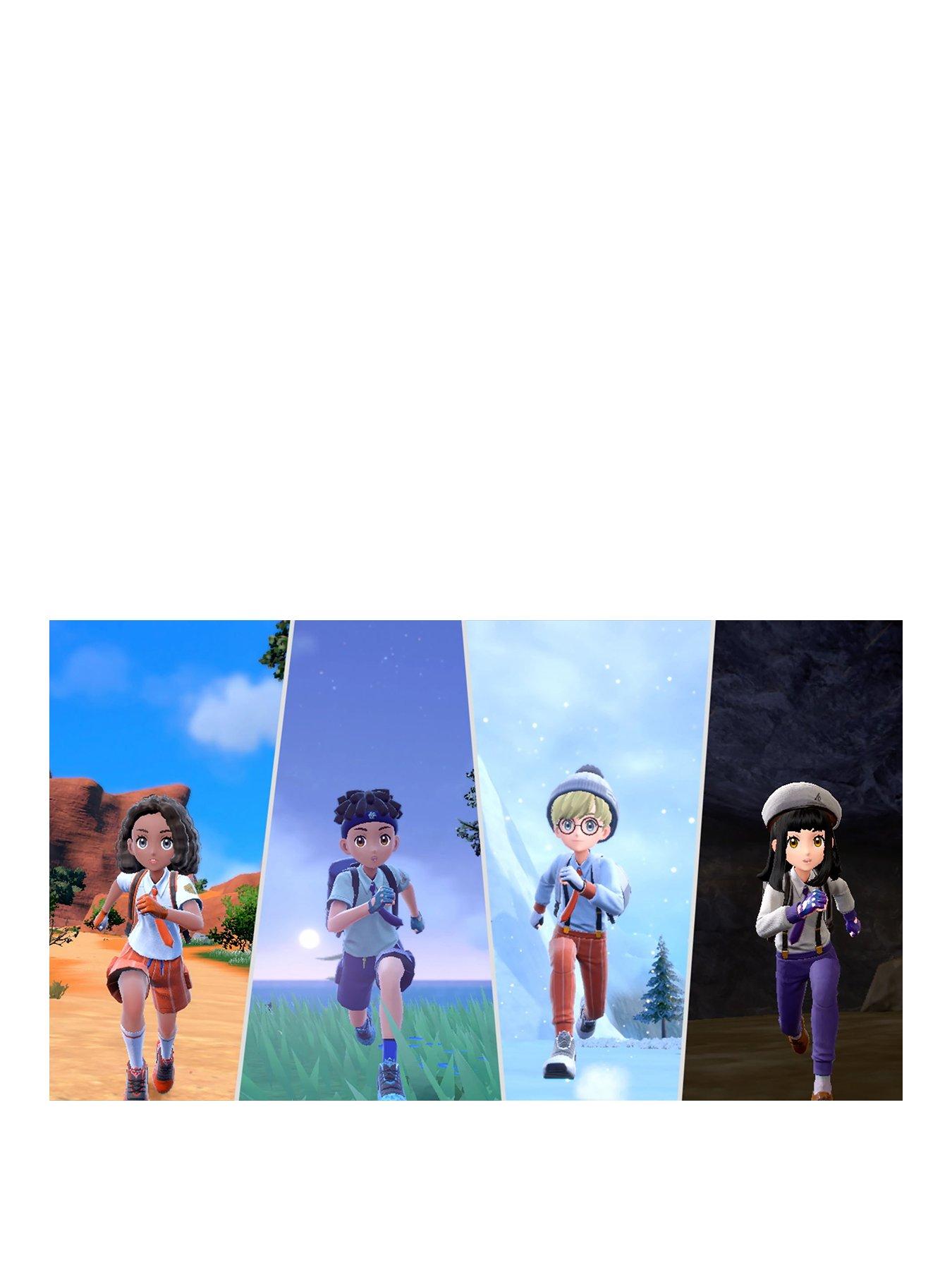 Image 3 of 8 of Nintendo Switch OLED Console with Pokemon Scarlet &amp; Pokemon Violet