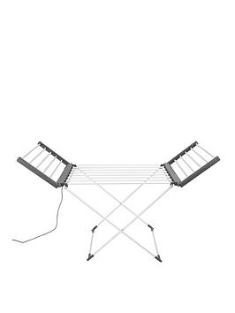 Product photograph of Black Decker Winged Heated Airer from very.co.uk