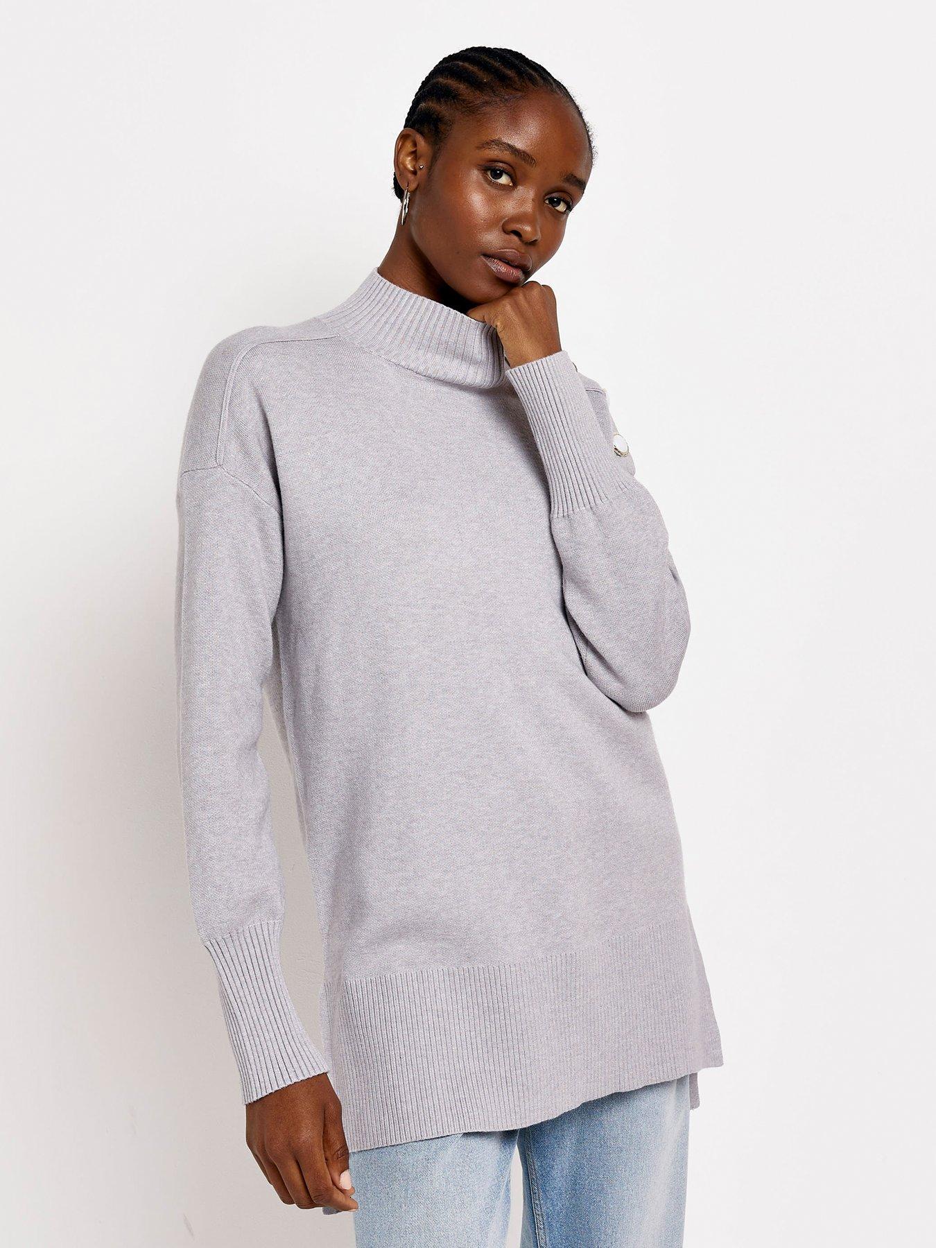 River island 2025 grey jumper