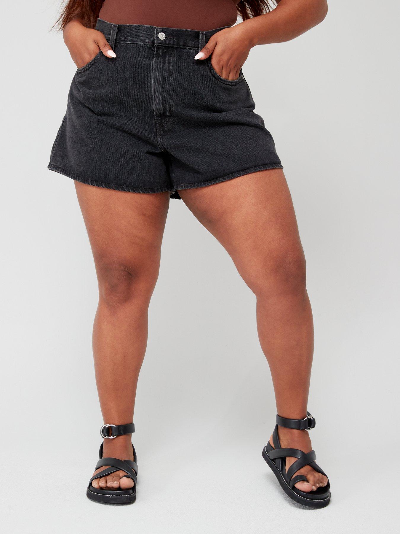 Levi's plus size high waisted clearance shorts