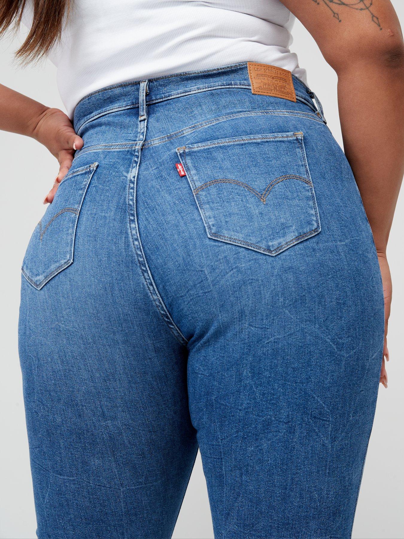 Levi's 720 Super Skinny Jean Femme - Taille Haute, Stretch Confortable, Love Song Dark