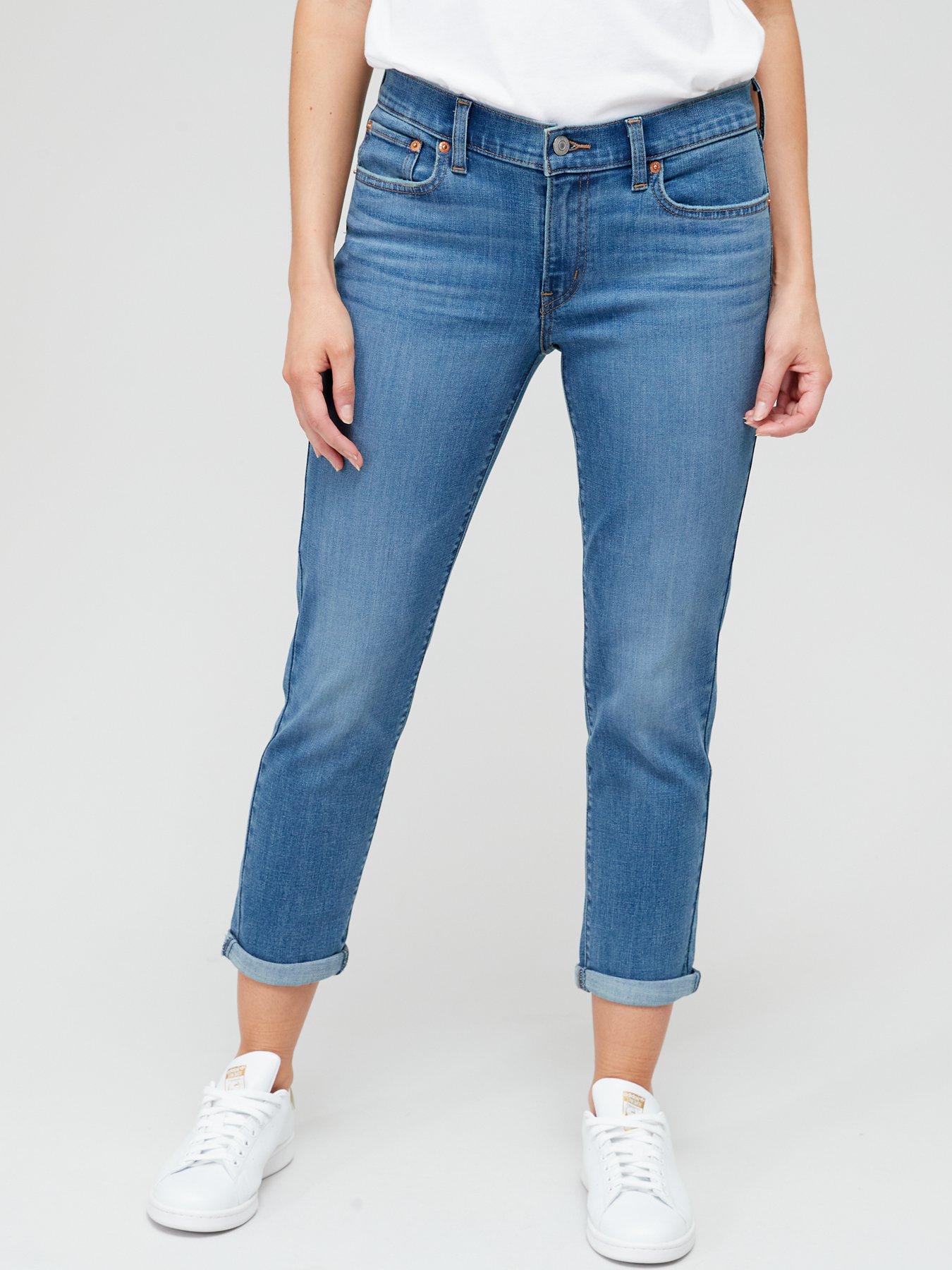 undefined Boyfriend Jeans - Lapis Gem