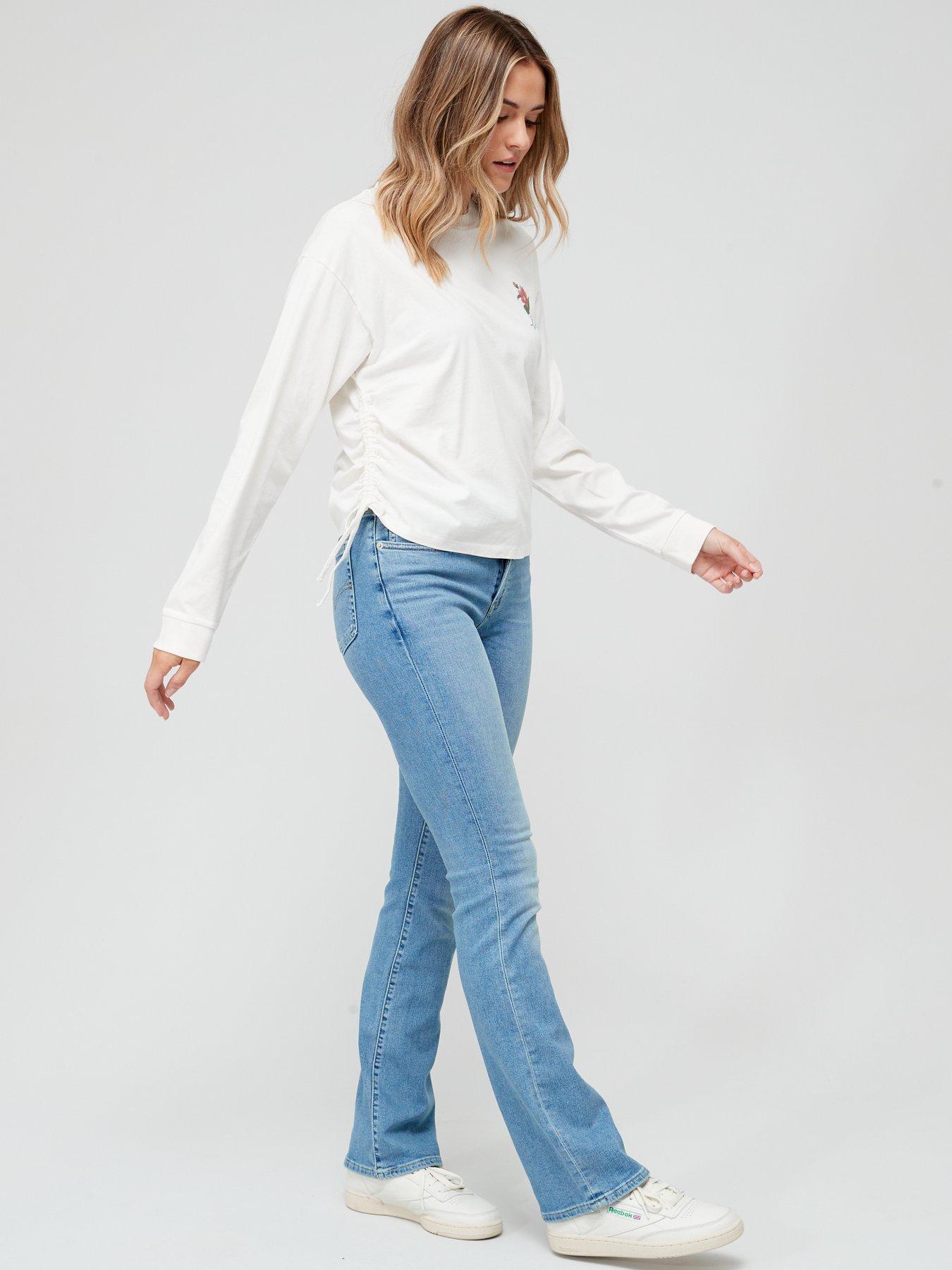 Light wash bootcut jeans 2024 womens