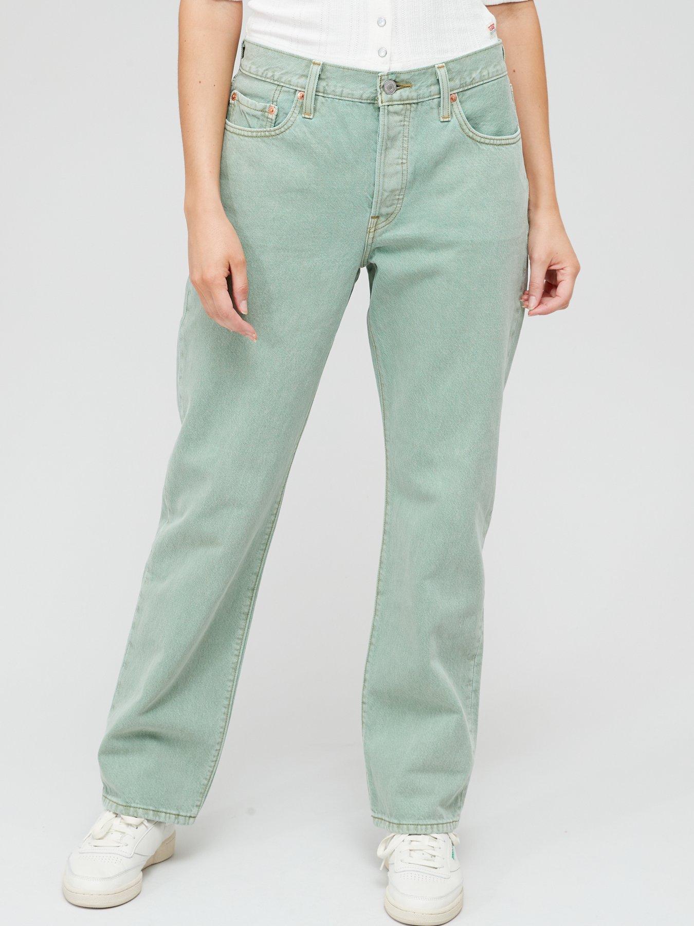 Levi's deals green jeans